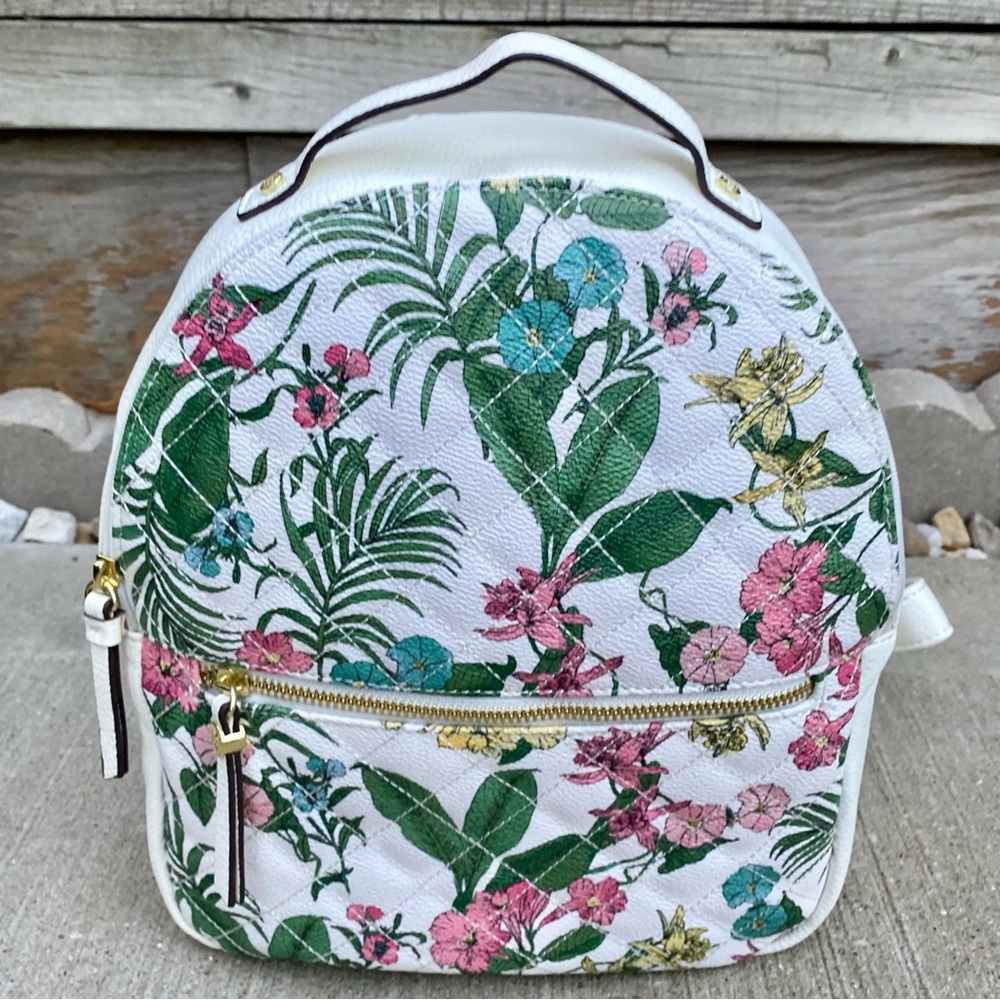 Liz Claiborne White Backpack